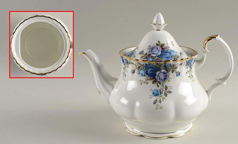 Moonlight Rose Teapot & Lid by Royal Albert-1