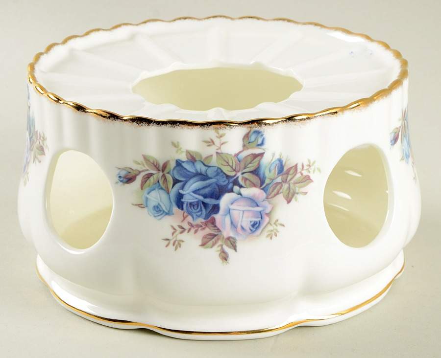 Moonlight Rose China Warmer Stand by Royal Albert-1