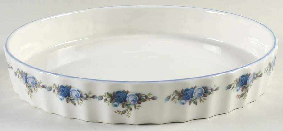 Moonlight Rose 9" Quiche by Royal Albert-1