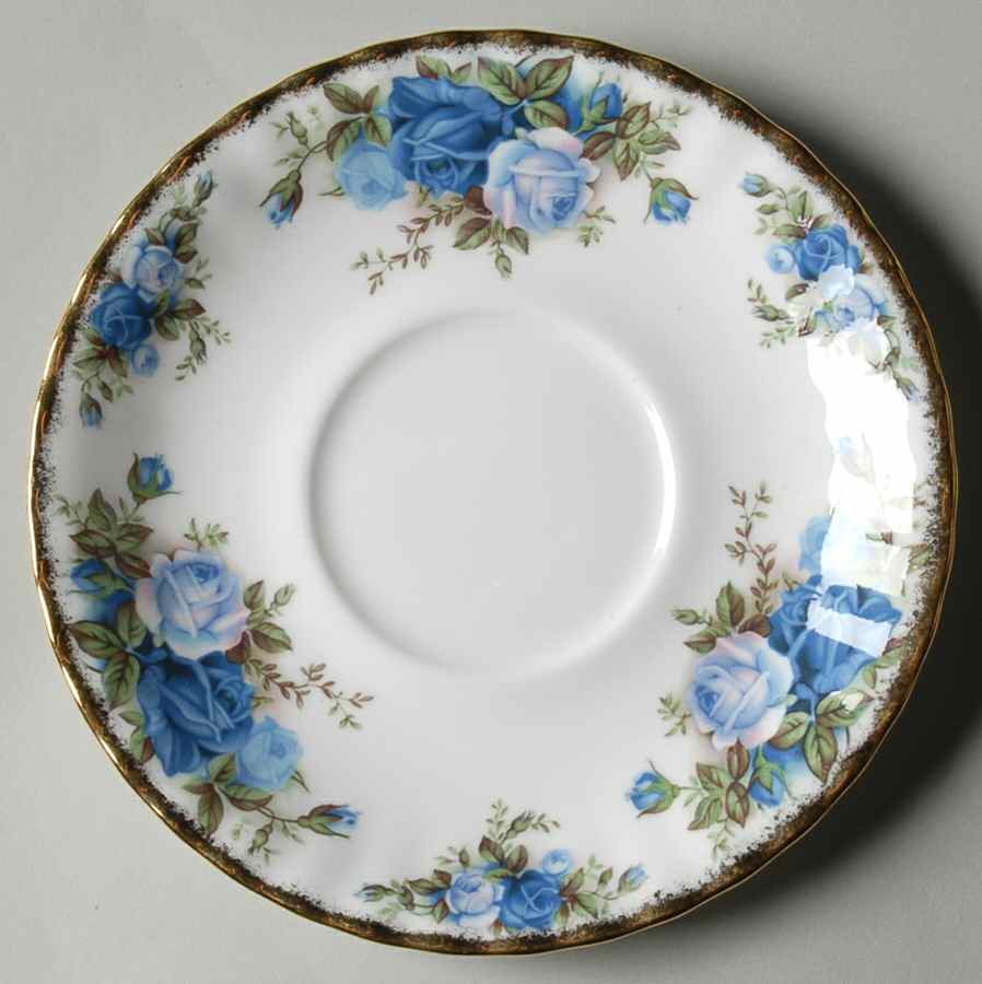 Moonlight Rose Saucer for Cream Soup Bowl by Royal Albert-1