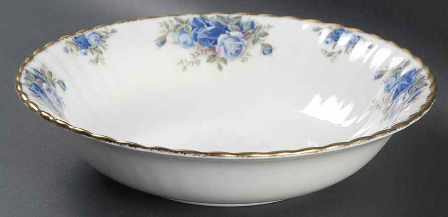 Moonlight Rose 9" Round Vegetable Bowl by Royal Albert-1
