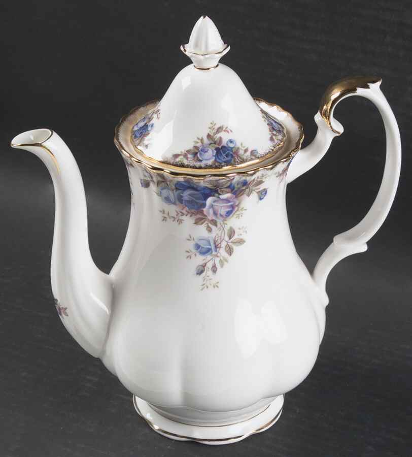 Moonlight Rose Small Coffee Pot & Lid by Royal Albert-1