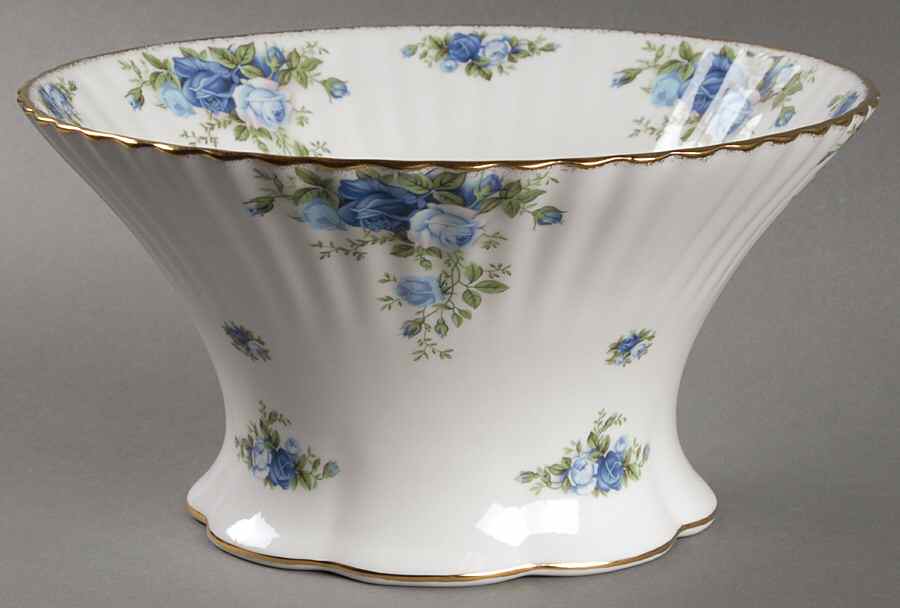 Moonlight Rose 9" Round Fluted Bowl by Royal Albert-1
