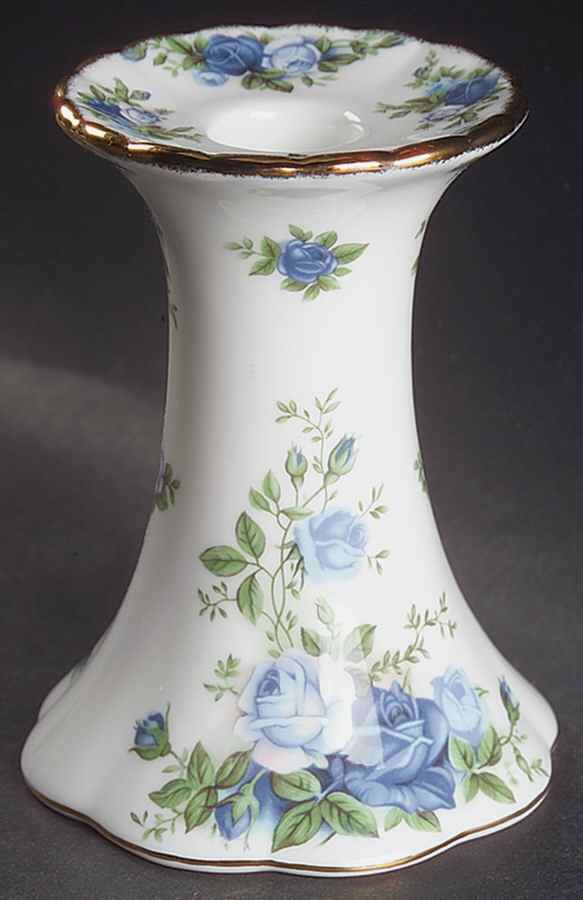 Moonlight Rose Montrose Single Candlestick by Royal Albert-1