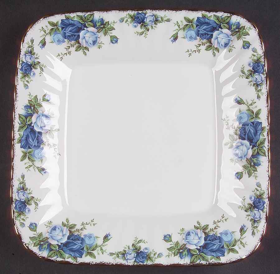 Moonlight Rose 9" Square Tray by Royal Albert-1