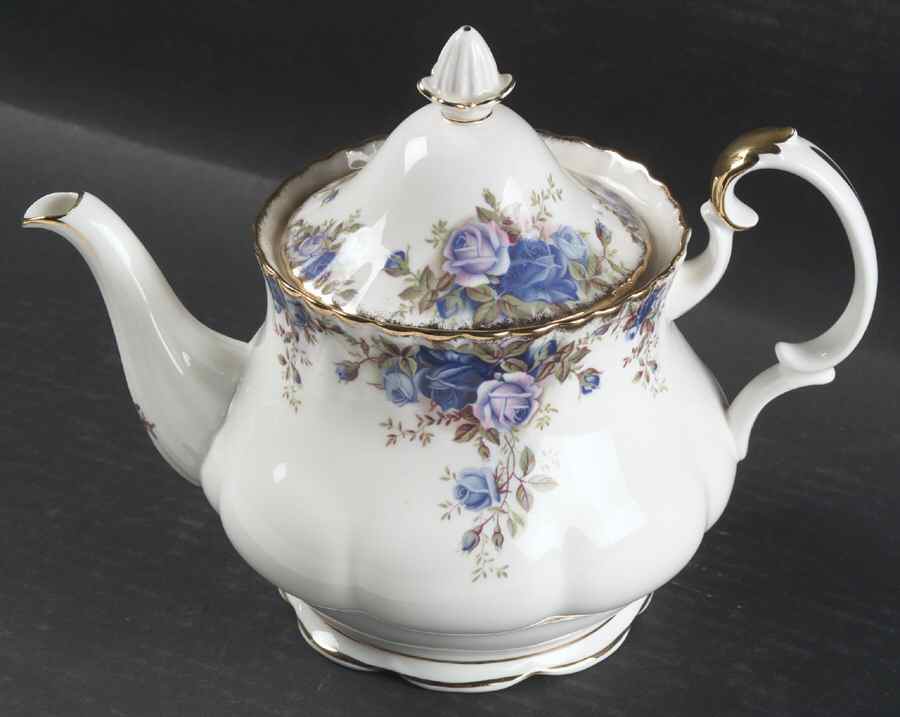 Moonlight Rose Small Teapot & Lid by Royal Albert-1