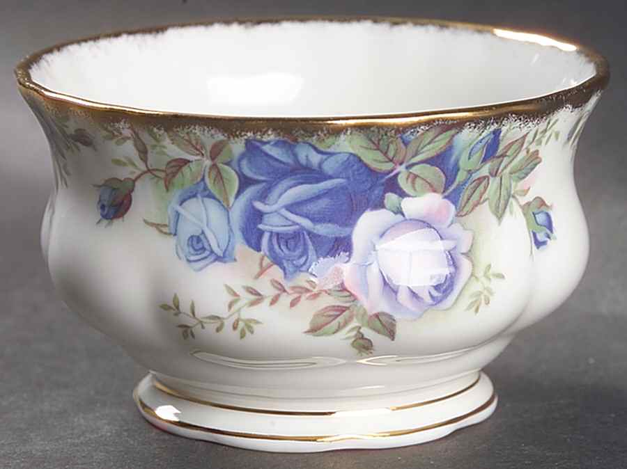 Moonlight Rose Mini Open Sugar Bowl by Royal Albert-1