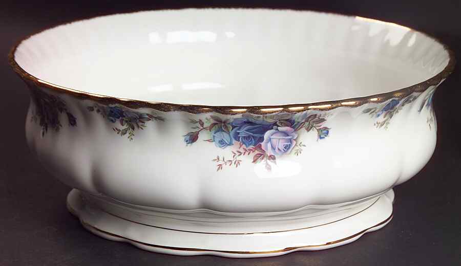 Moonlight Rose 10" Large Salad Serving Bowl by Royal Albert-1