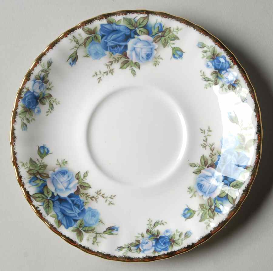 Moonlight Rose Saucer for Cream Soup Bowl by Royal Albert-1