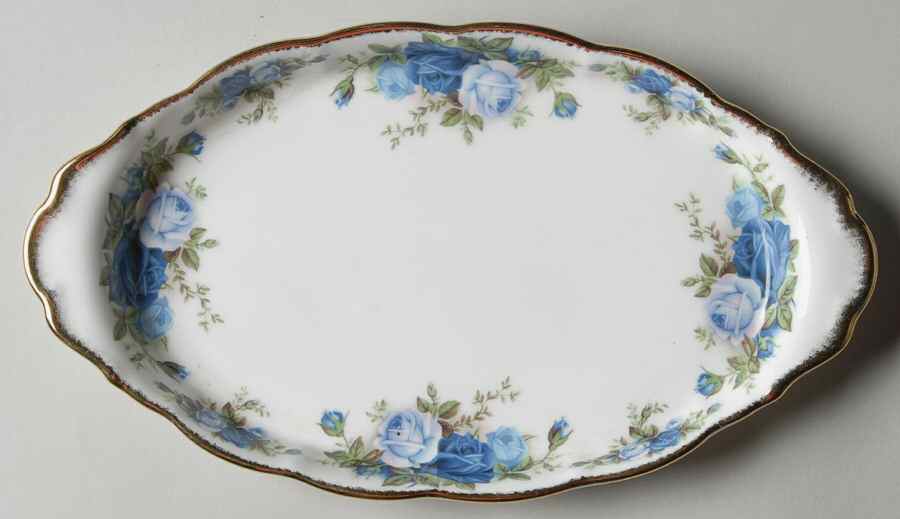 Moonlight Rose Tray for Creamer & Open Sugar by Royal Albert-1