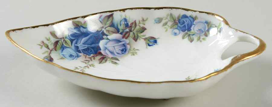 Moonlight Rose Leaf Shaped Dish by Royal Albert-1