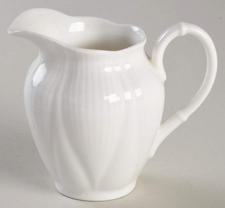 Morning Star (All White) Mini Creamer by Royal Albert-1