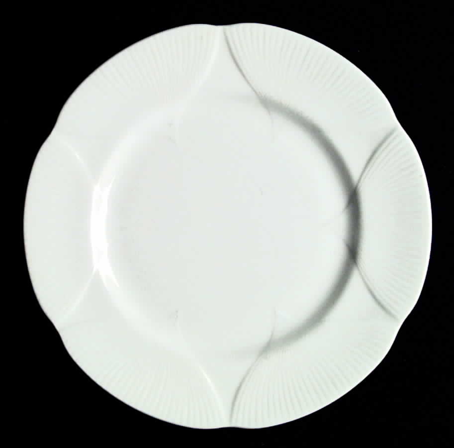 Morning Star (All White) Dinner Plate by Royal Albert-1