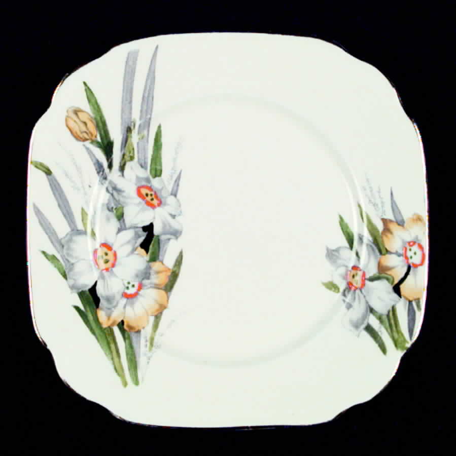 Narcissus Bread & Butter Plate by Royal Albert-1