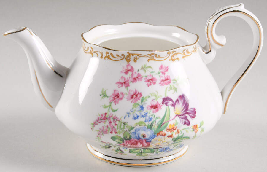 Nosegay Small Teapot No Lid by Royal Albert-1
