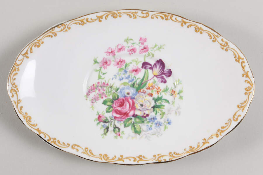 Nosegay Underplate for Gravy Boat by Royal Albert-1