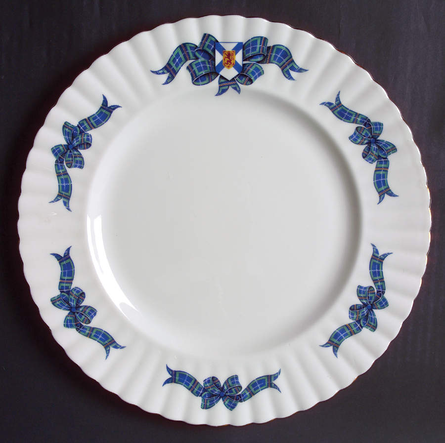 Nova Scotia Tartan Dinner Plate by Royal Albert-1