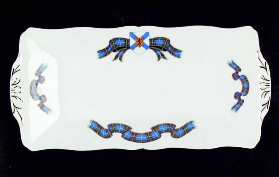 Nova Scotia Tartan Large Sandwich Tray by Royal Albert-1