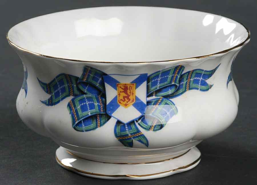 Nova Scotia Tartan Open Sugar Bowl by Royal Albert-1