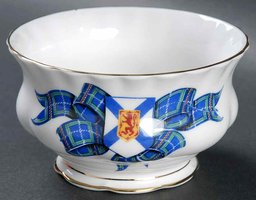 Nova Scotia Tartan Mini Open Sugar Bowl by Royal Albert-1