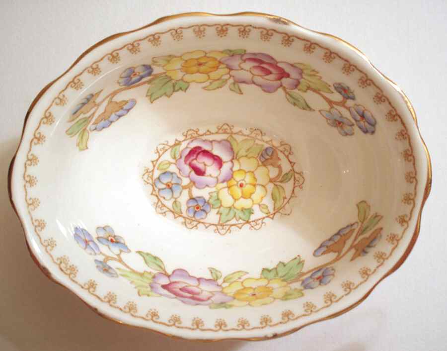 Old Cathay Open Sugar Bowl by Royal Albert-1