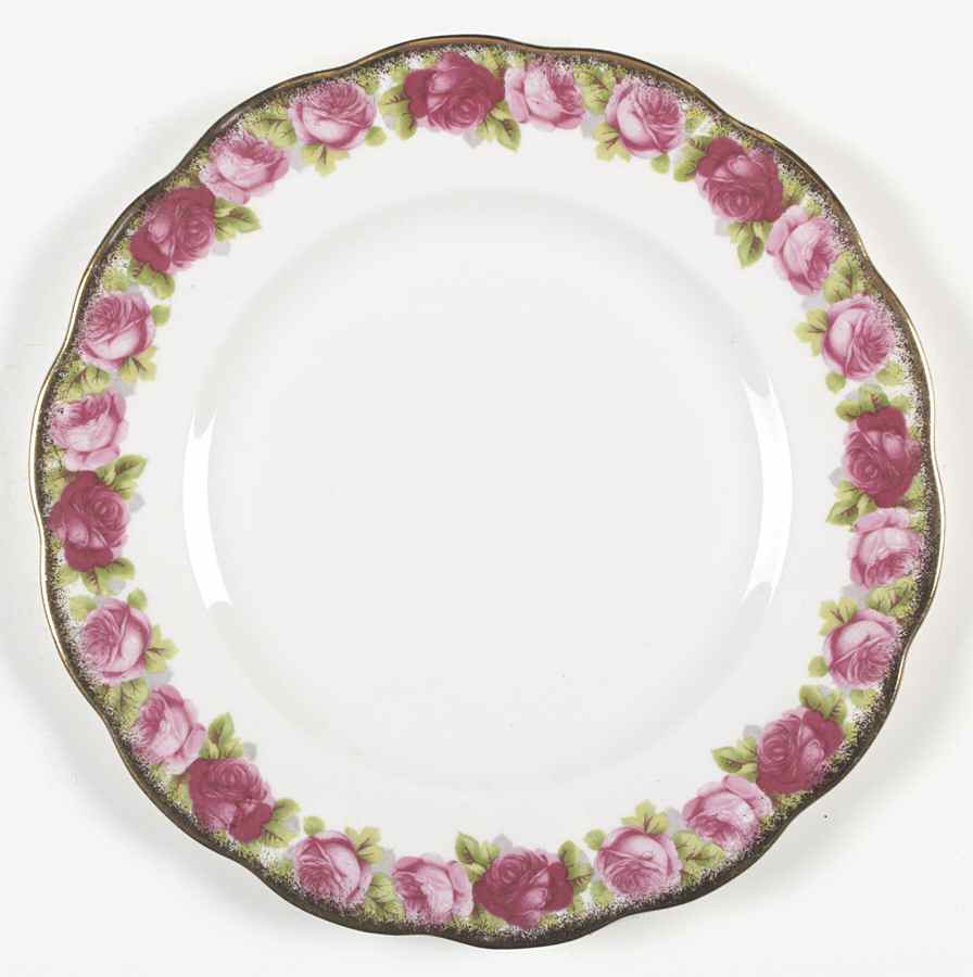The Old Country Salad Plate by Royal Albert-1