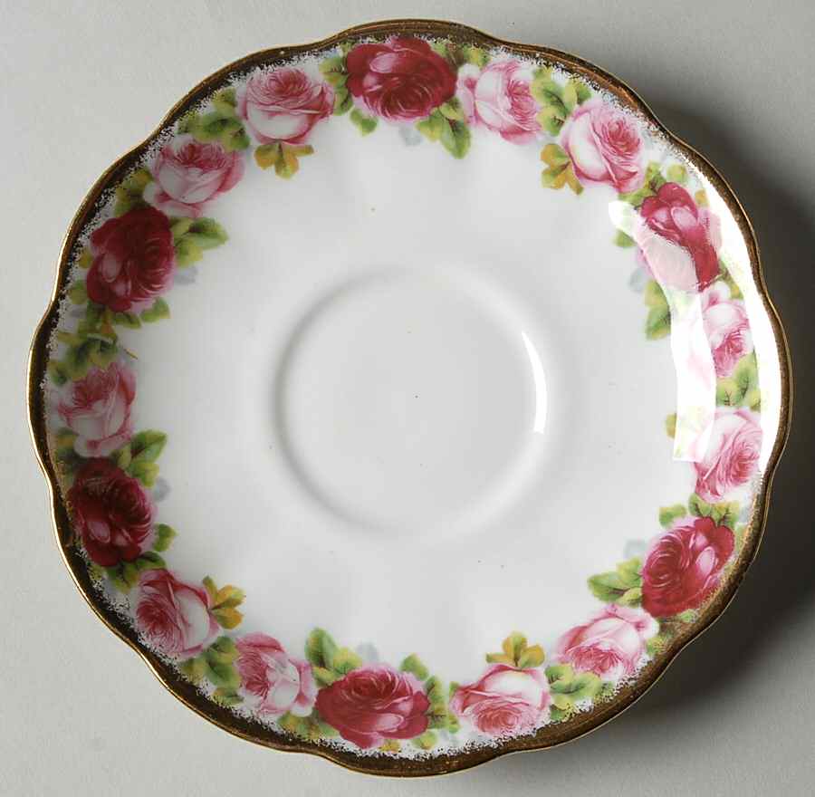 The Old Country Saucer for Footed Cup by Royal Albert-1