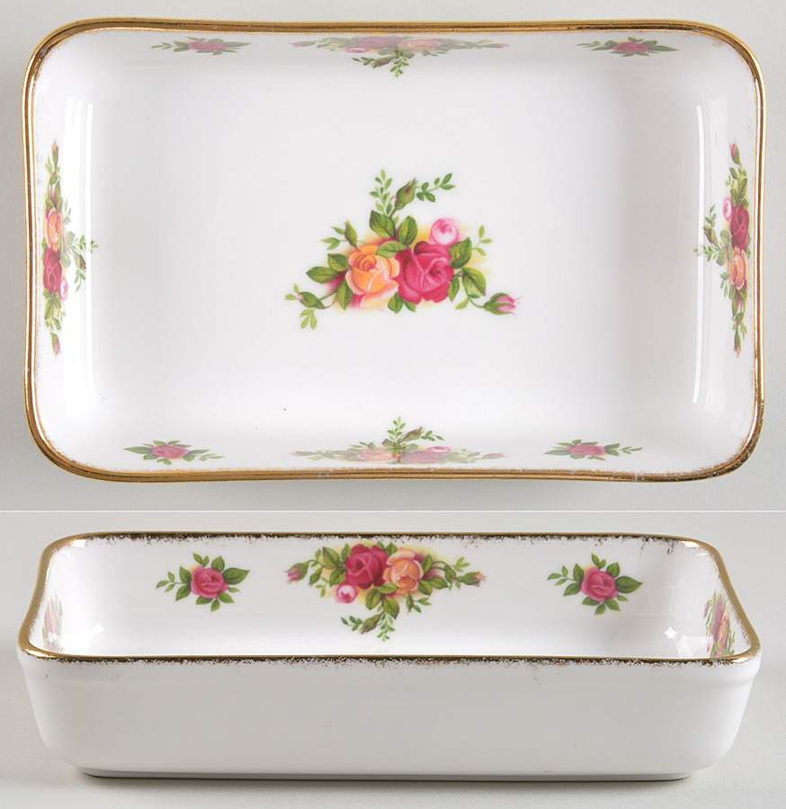 Old Country Roses Oblong Tray by Royal Albert-1