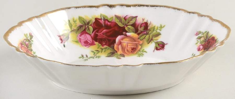 Old Country Roses Open Candy Dish by Royal Albert-1