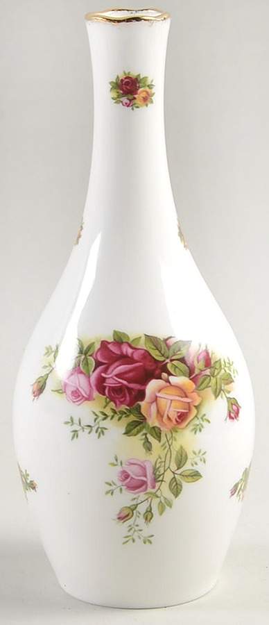 Old Country Roses 8" Bud Vase by Royal Albert-1