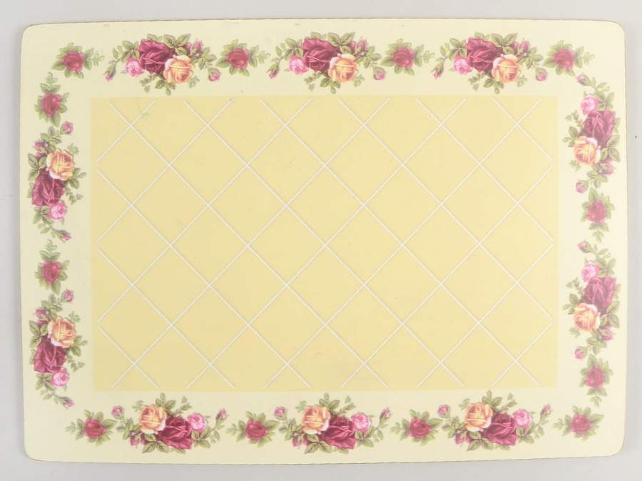 Old Country Roses Corkboard Placemat by Royal Albert-1