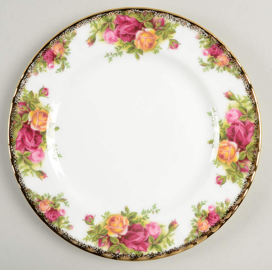 Old Country Roses Salad Plate by Royal Albert-1