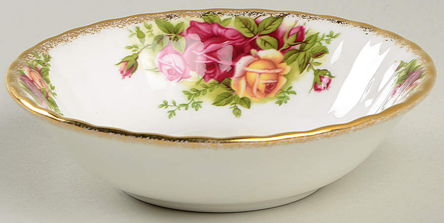 Old Country Roses Fruit/Dessert (Sauce) Bowl by Royal Albert-1