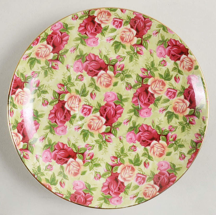 Old Country Roses Saucer for Individual Teapot & Cup Set by Royal Albert-1