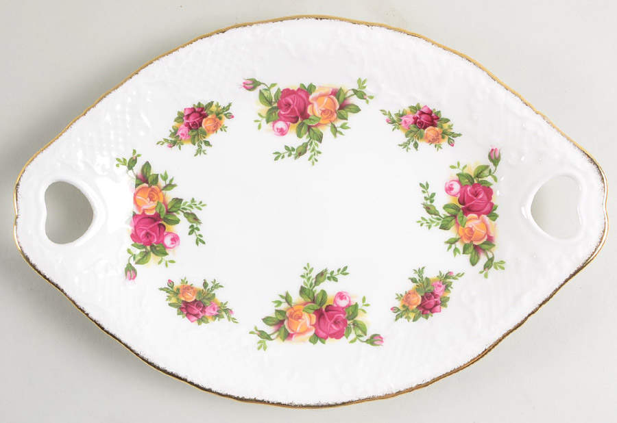 Old Country Roses Victorian Tray by Royal Albert-1
