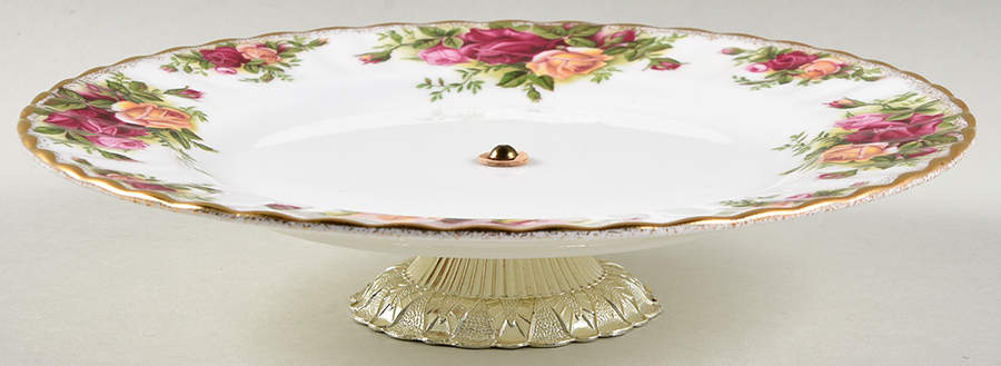 Old Country Roses Tidbit Plate by Royal Albert-1