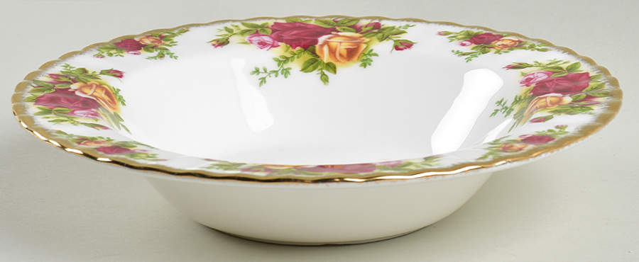 Old Country Roses Rim Soup Bowl by Royal Albert-1