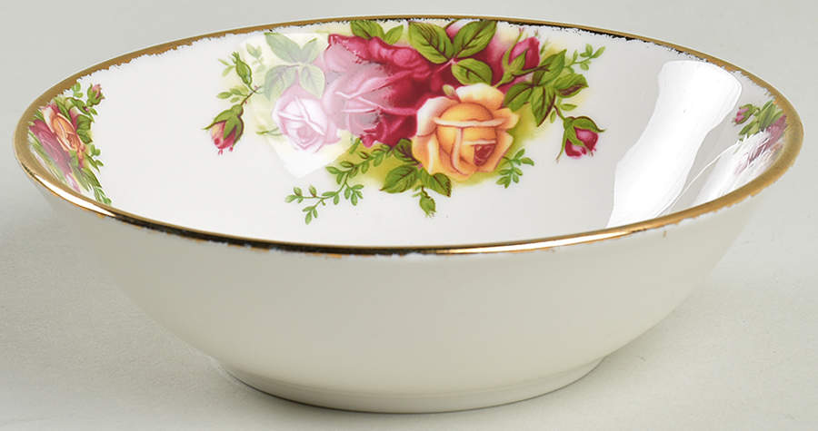Old Country Roses Fruit/Dessert (Sauce) Bowl by Royal Albert-1