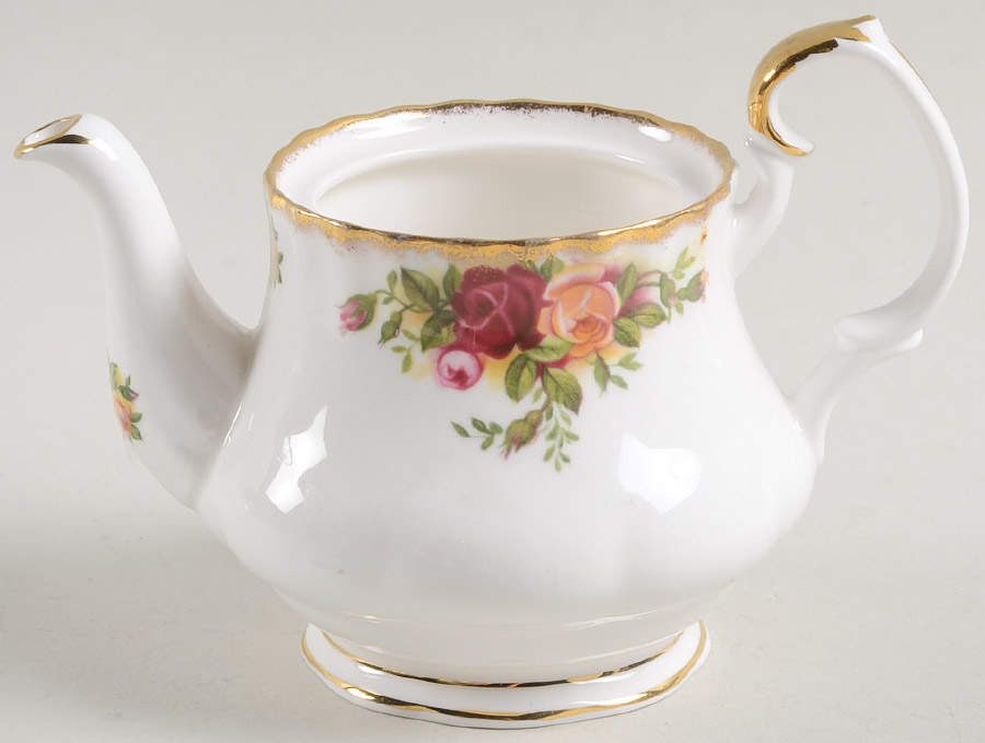 Old Country Roses Miniature Teapot No Lid by Royal Albert-1