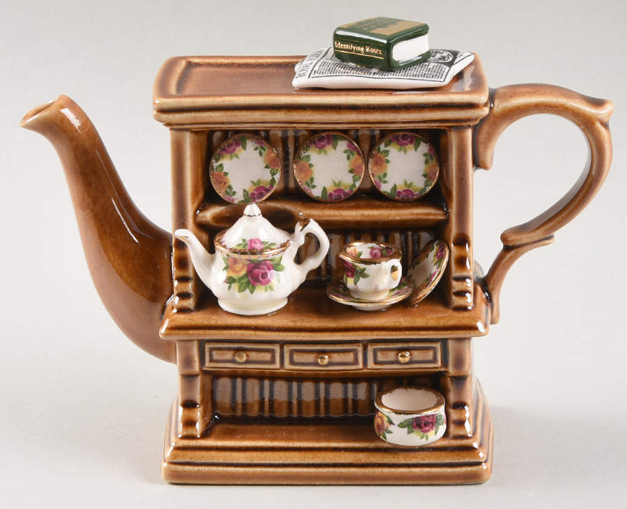 Old Country Roses Mini Figural Teapot & Lid by Royal Albert-1