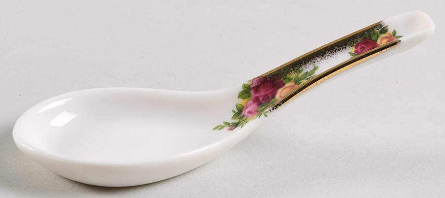 Old Country Roses Chinese Spoon by Royal Albert-1