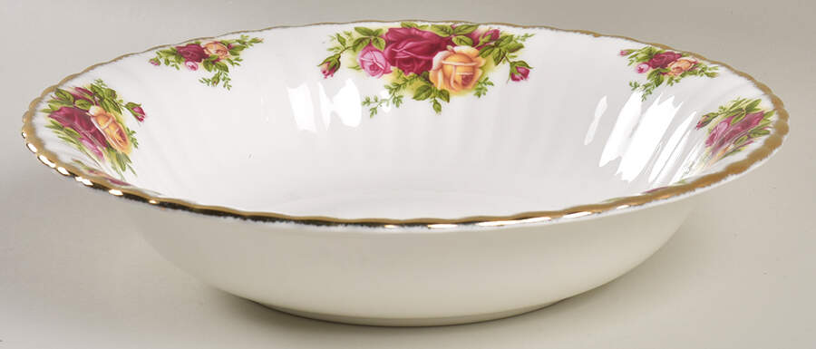 Old Country Roses 9" Large Fruit Bowl by Royal Albert-1
