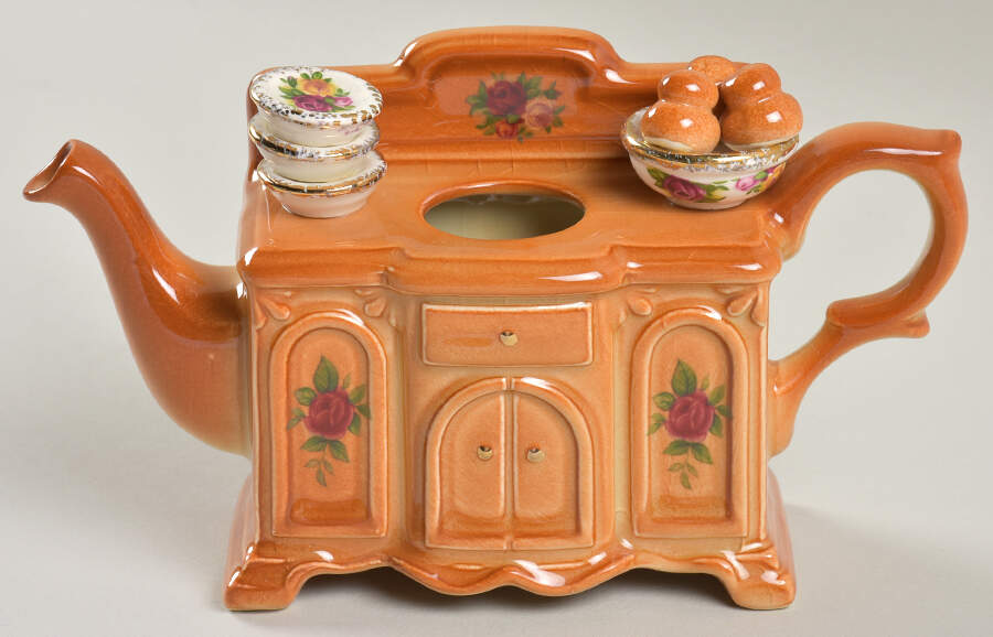 Old Country Roses Mini Figural Teapot No Lid by Royal Albert-1