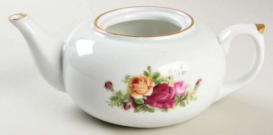 Old Country Roses Small Teapot No Lid by Royal Albert-1