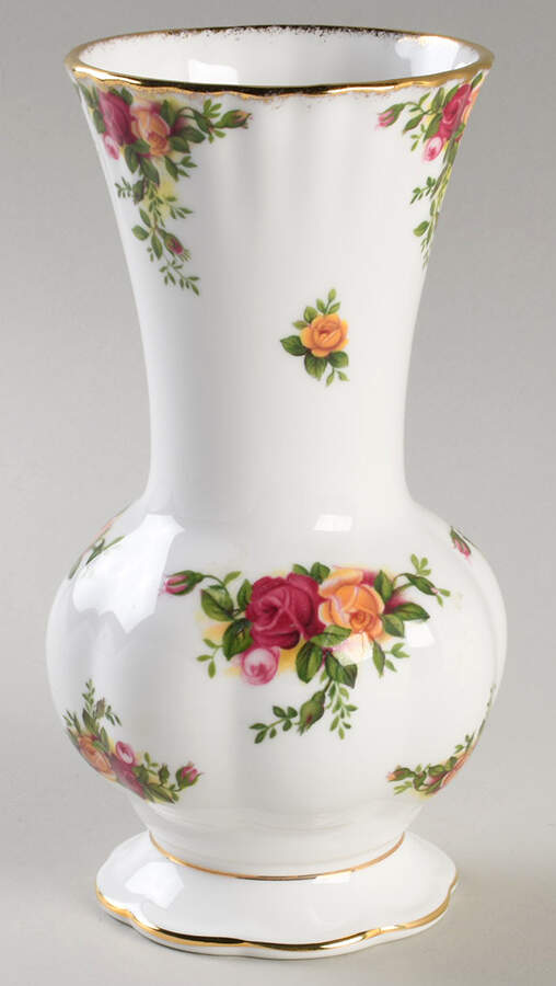 Old Country Roses 6" Bud Vase by Royal Albert-1