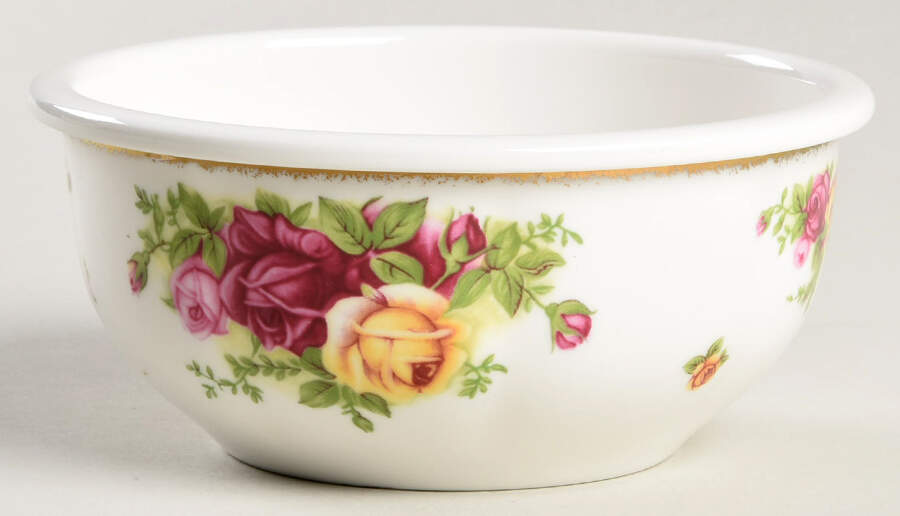 Old Country Roses Storage Bowl Ceramic 4" by Royal Albert-1