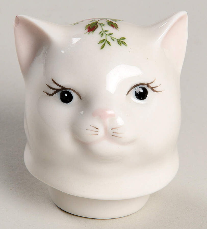 Old Country Roses Lid for Figural Teapot by Royal Albert-1