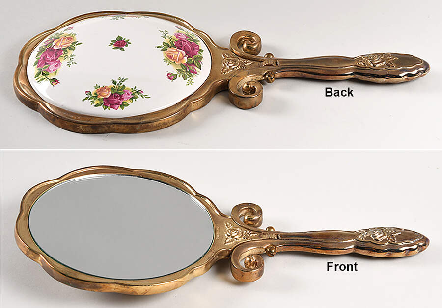 Old Country Roses Hand Mirror by Royal Albert-1
