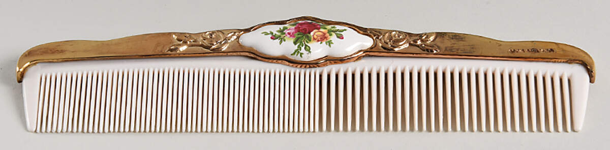 Old Country Roses Hair Comb by Royal Albert-1