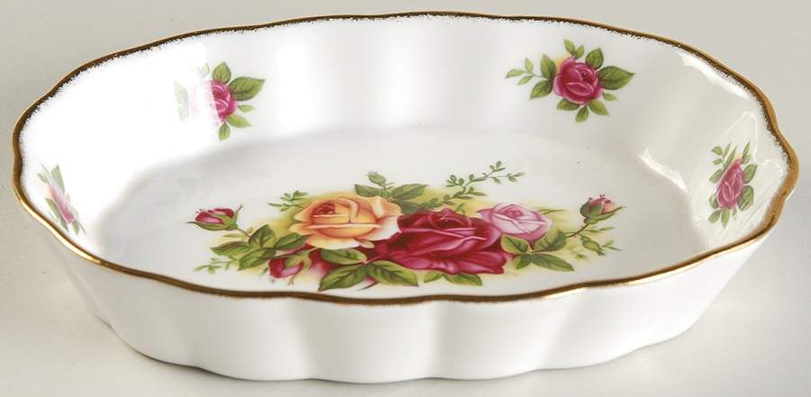 Old Country Roses 5" Oval Tray by Royal Albert-1